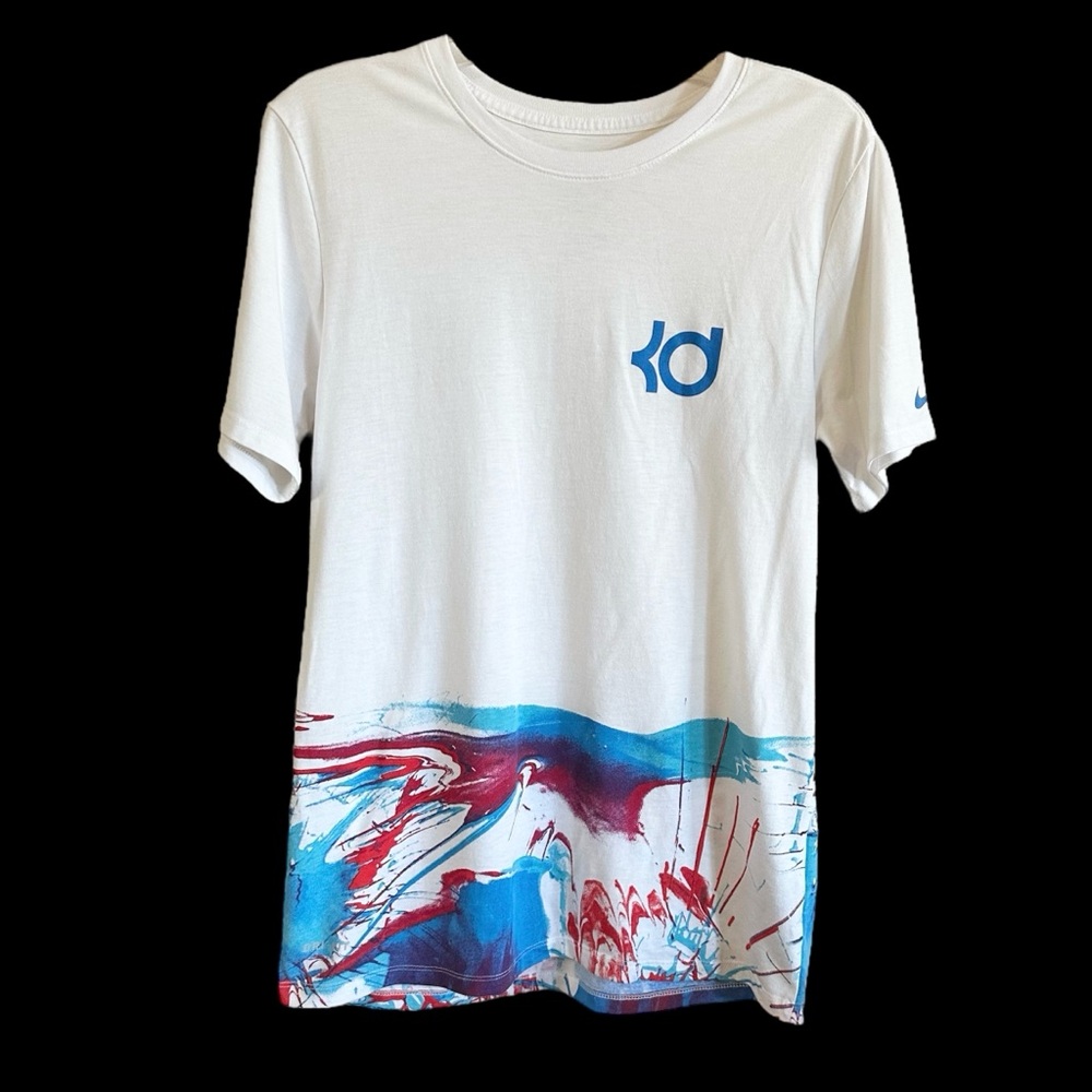 NIKE Kevin Durant Paint Splash Tee Shirt - Men’s Medium